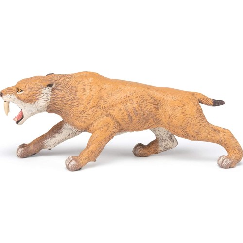 papo Smilodon The Dinosaurs Figurine, Multicolor 55022 3465000550226