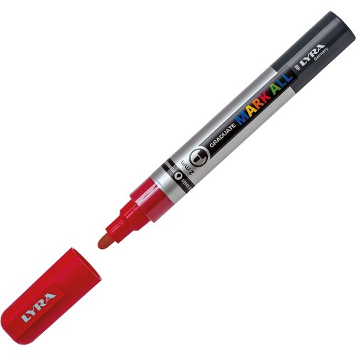 Lyra Graduate Mark All 2mm - Red L6820018 4084900604809