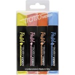tratto Pastel Video Stretch, Envelope Of 4 Highlighters 835800 8000825024412