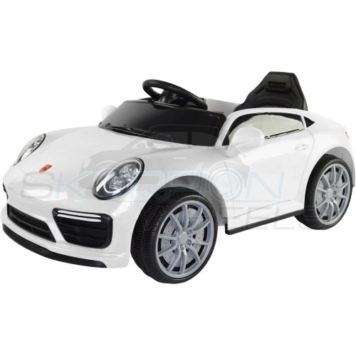 Skorpion Wheels Παιδικό Αυτοκίνητο Porsche 911 Style 6V Λευκό 5240911 / W 5202200005921