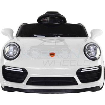 Skorpion Wheels Παιδικό Αυτοκίνητο Porsche 911 Style 6V Λευκό 5240911 / W 5202200005921