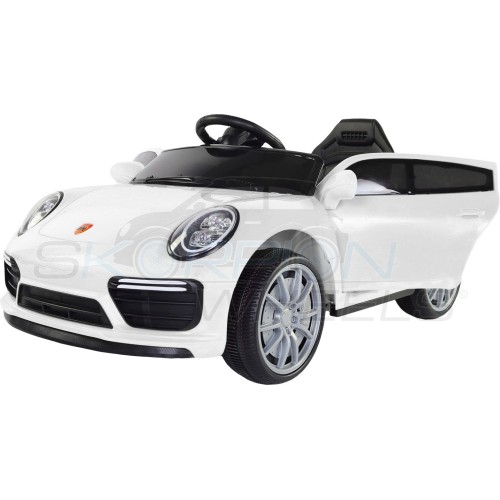 Skorpion Wheels Παιδικό Αυτοκίνητο Porsche 911 Style 6V Λευκό 5240911 / W 5202200005921