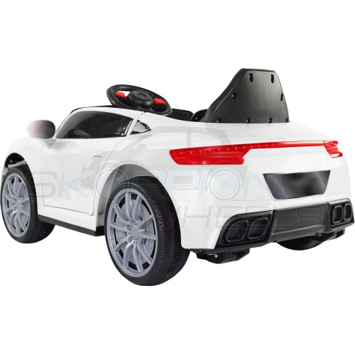 Skorpion Wheels Παιδικό Αυτοκίνητο Porsche 911 Style 6V Λευκό 5240911 / W 5202200005921