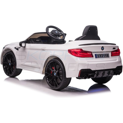Skorpion Wheels Παιδικό Αυτοκίνητο Bmw M5 Original 12V Λευκό 5246095A 5201671008349