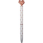 Diakakis imports Pen Metallic Heart 4X 000582331 5205698618192