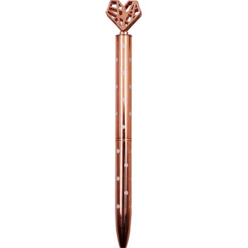 Diakakis imports Pen Metallic Heart 4X 000582331 5205698618192