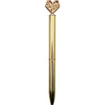 Diakakis imports Pen Metallic Heart 4X 000582331 5205698618192