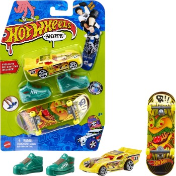 Mattel Hot Wheels Skate - Maximum Leeway Car Ferocious Foods Tony Hawk Fingerboard Set HGT71 / HGT78 194735057641