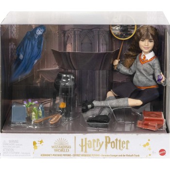 Mattel Harry Potter Hermiones Polyjuice Potions Doll And Playset, With Hermione HHH65 194735067831