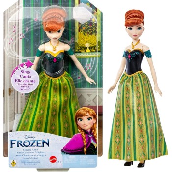 Mattel Disney Frozen Frozen- Άννα Που Τραγουδάει (Eng) HLW56 194735120826