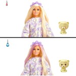 Mattel Barbie Cutie Reveal - Λιονταράκι, Βελούδινη Στολή Λιονταριού 10 Εκπλήξεις HKR06 194735106905