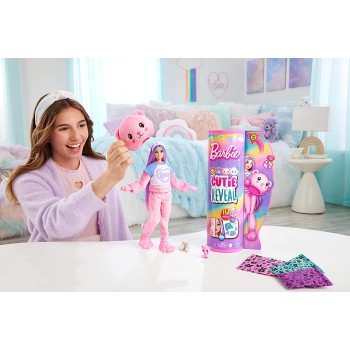 Mattel Barbie Cutie Reveal Λούτρινο Κοστούμι Αρκουδάκι HKR04 194735106974