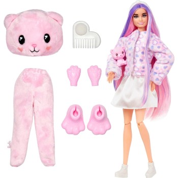 Mattel Barbie Cutie Reveal Λούτρινο Κοστούμι Αρκουδάκι HKR04 194735106974
