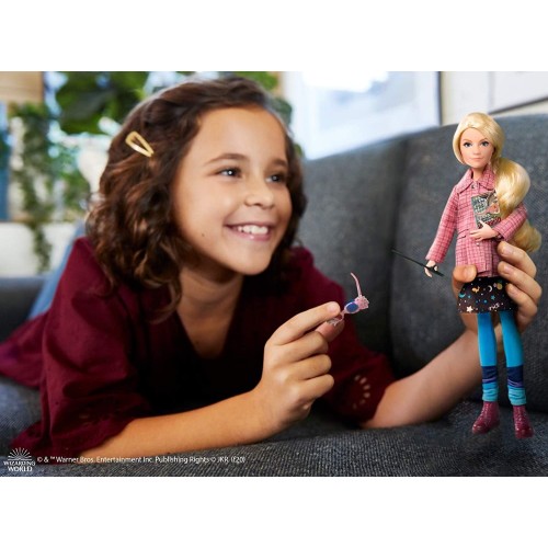 Mattel Harry Potter Luna Lovegood Συλλεκτική Κούκλα 10 Ιντσών Φορώντας Τουίντ Μπουφάν GNR32 887961876208