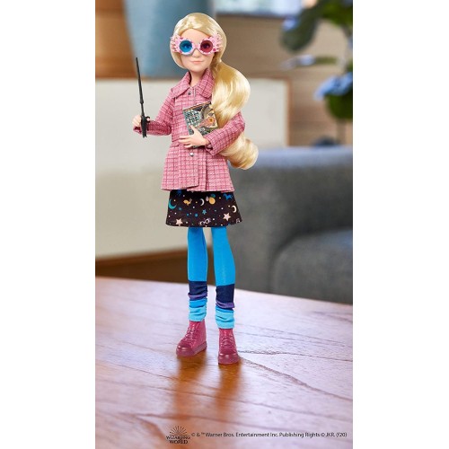 Mattel Harry Potter Luna Lovegood Συλλεκτική Κούκλα 10 Ιντσών Φορώντας Τουίντ Μπουφάν GNR32 887961876208