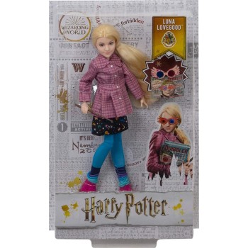 Mattel Harry Potter Luna Lovegood Συλλεκτική Κούκλα 10 Ιντσών Φορώντας Τουίντ Μπουφάν GNR32 887961876208