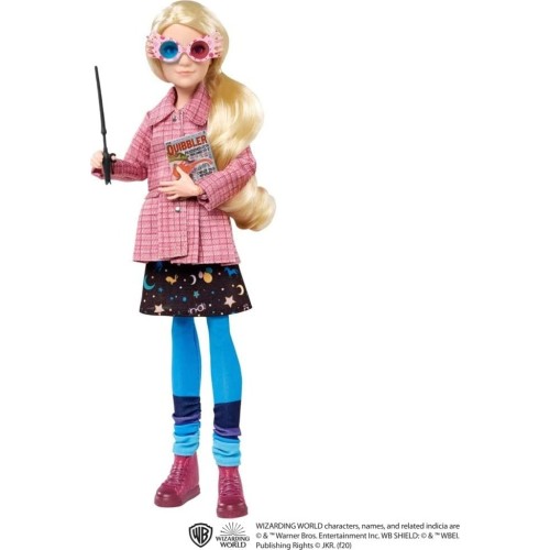 Mattel Harry Potter Luna Lovegood Συλλεκτική Κούκλα 10 Ιντσών Φορώντας Τουίντ Μπουφάν GNR32 887961876208