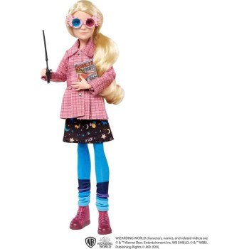 Mattel Harry Potter Luna Lovegood Συλλεκτική Κούκλα 10 Ιντσών Φορώντας Τουίντ Μπουφάν GNR32 887961876208