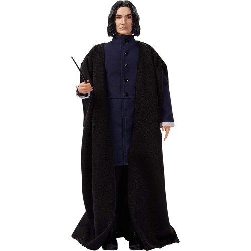 Mattel Συλλεκτική Κούκλα Χάρι Πότερ Harry Potter Κούκλα Severus Snape 12 Ιντσών Με Μαύρο Παλτό GNR35 887961876246