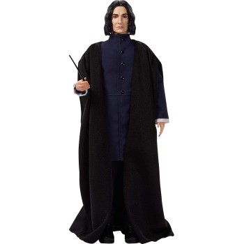 Mattel Harry Potter Collectible Severus Snape Doll 12-Inch Wearing Black Coat Jac GNR35 887961876246