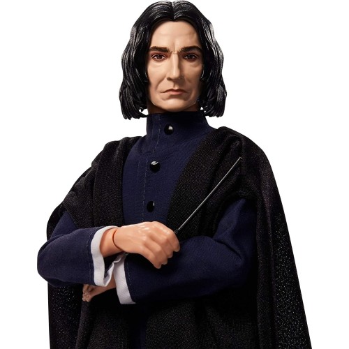 Mattel Harry Potter Collectible Severus Snape Doll 12-Inch Wearing Black Coat Jac GNR35 887961876246