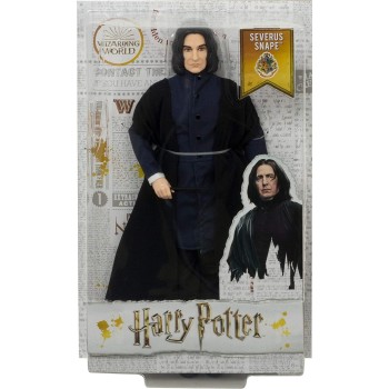 Mattel Harry Potter Collectible Severus Snape Doll 12-Inch Wearing Black Coat Jac GNR35 887961876246
