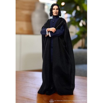 Mattel Harry Potter Collectible Severus Snape Doll 12-Inch Wearing Black Coat Jac GNR35 887961876246