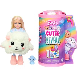 Mattel Barbie Cutie Reveal Chelsea Doll And Accessories, Lamb Plush Costume 6 HKR18 194735106592