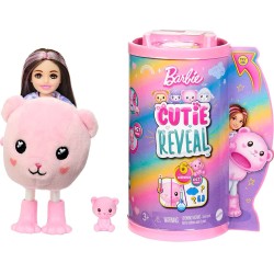 Mattel Barbie Cutie Reveal Chelsea Doll And Accessories, Teddy Bear Plush Costume HKR19 194735106899