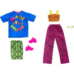 Mattel Barbie Μοδες - Σετ Των 2 Vibrant Outfits GWF04 / HJT36 194735094028