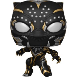 Funko Pop Marvel Black Panther Wakanda Forever - Black Panther 1102 Bobble-Head Φιγούρα Βινυλίου 66718 889698667180