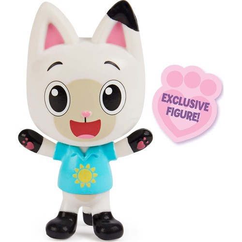 Spin Master Gabbys Dollhouse, Carlita Toy Car With Pandy Paws Collectible Figure 6062145 778988374665