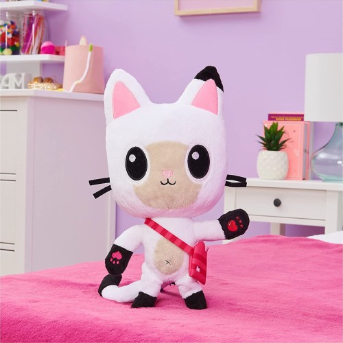 Spin Master Gabbys Dollhouse 33Cm Talking Pandy Paws Plush Toy With Lights, Music 6061679 778988372173