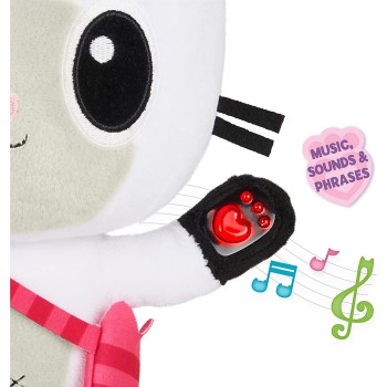 Spin Master Gabbys Dollhouse 33Cm Talking Pandy Paws Plush Toy With Lights, Music 6061679 778988372173