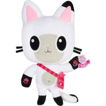 Spin Master Gabbys Dollhouse 33Cm Talking Pandy Paws Plush Toy With Lights, Music 6061679 778988372173