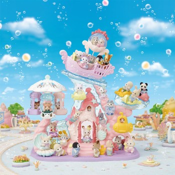 Epoch Sylvanian Families Baby Mermaid Castle - Κάστρο Για Γοργόνες Μωρα 5701 5054131057018