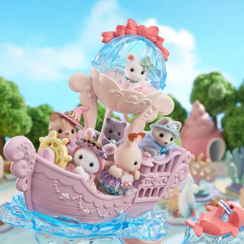 Epoch Sylvanian Families Baby Mermaid Castle - Κάστρο Για Γοργόνες Μωρα 5701 5054131057018