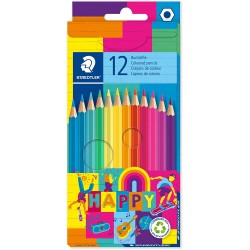 STAEDTLER Ξυλομπογιές 146 Happy 12τμχ 146 C12 HA 4007817088982