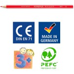 STAEDTLER Ξυλομπογιές Noris Για Ακουαρέλα με πινέλο 12τμχ 144 10NC12 4007817144268