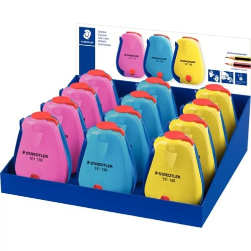 STAEDTLER Noris Single Barrel Sharpener 1 PC 511 130-S 4007817089606