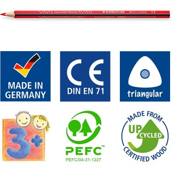 STAEDTLER Ξυλομπογιές Noris Χρωματιστές 12 τεμαχίων 187 C12 4007817037218