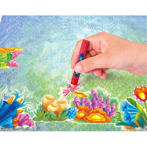 STAEDTLER 241 NC12 Oil Pastel Creide Noris Club, 12 Pcs In The Case 241 NC12 4007817241011