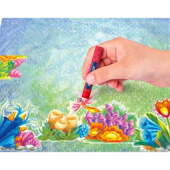 STAEDTLER Λαδοπαστέλ Noris Club Κηρομπογιές Σε Διάφορα Χρώματα Παστελ 12τμχ 241 NC12 4007817241011