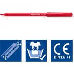 STAEDTLER Στυλό Με Ίνες Noris σε Διάφορα Χρώματα 12τμχ 325 C12 4007817015711
