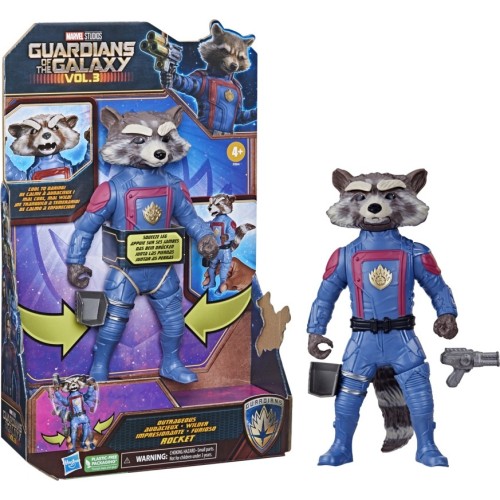 Hasbro Guardians Of The Galaxy Feature Φιγούρα Rocket F7914 5010994185992