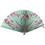 Legami Folding Paper Fan, Fiesta And Siesta, 19,5X2 Cm, Bloom Theme, Elastic Closure To Take It Always With You, To Cool Off PAP