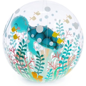 Legami Good Vibes Φουσκωτή Μπάλα Παραλίας, Χρώμα Sea Turtle, One Size BBS0001 8053610784596