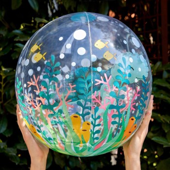 Legami Leg Inflatable Beach Ball - Sea Turtle BBS0001 8053610784596