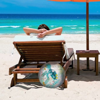 Legami Good Vibes Φουσκωτή Μπάλα Παραλίας, Χρώμα Sea Turtle, One Size BBS0001 8053610784596