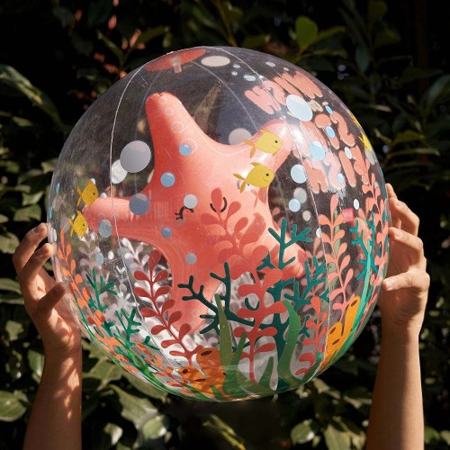 Legami Starfish Inflatable Beach Ball 40 cm BBS0002 8053610784602